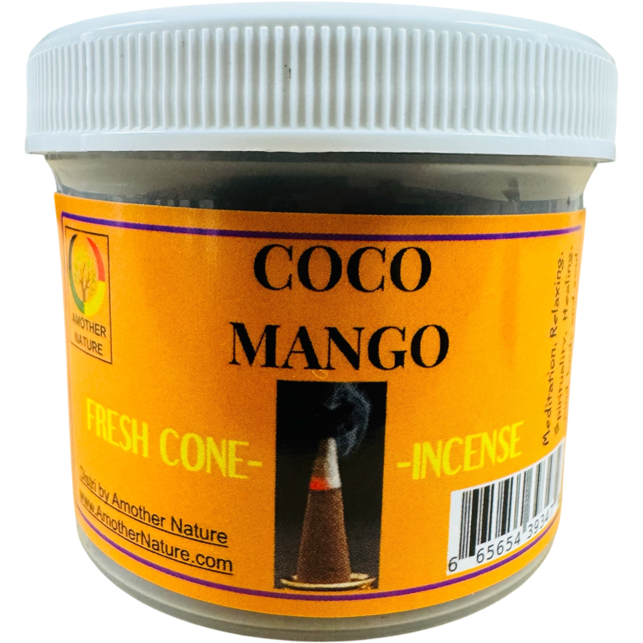 Coco Mango Cone Incense (4 Jars) @ $2.99/each
