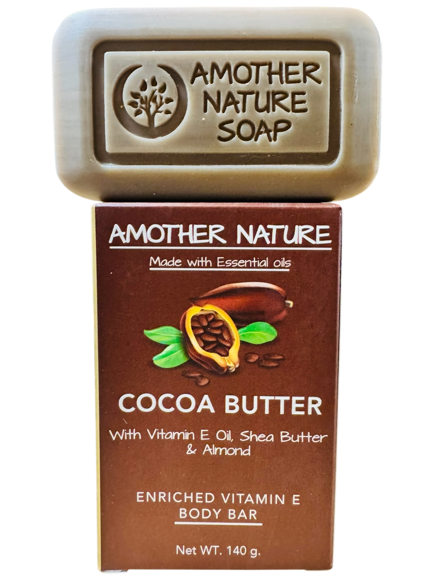 Cocoa Butter Soap -Enriched Vitamin E Body Bar -(6 Pieces)
