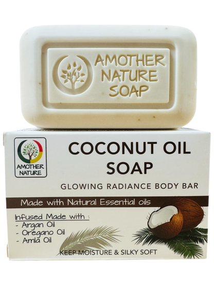 Coconut Oil Soap -Glowing Radiance Body Bar -(6 Pieces)