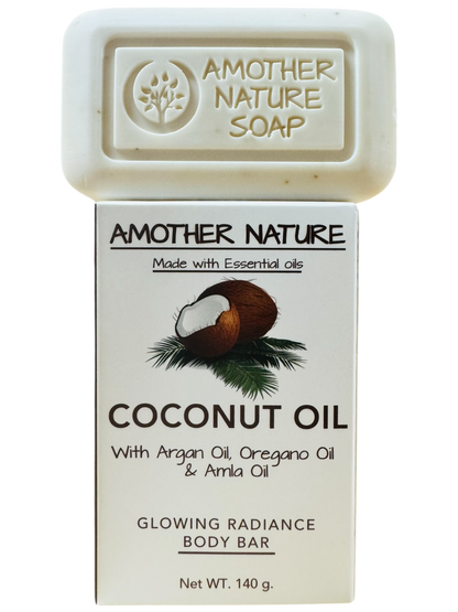 Coconut Oil Soap -Glowing Radiance Body Bar -(6 Pieces)