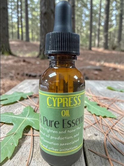 Cypress Essential Oil 1 oz size -(4 Pieces) @ $5.99/each