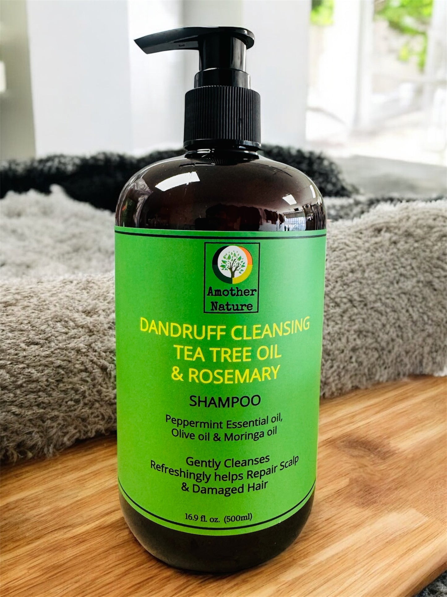 Dandruff Cleansing Tea Tree Oil & Rosemary -Shampoo -(6 Pieces) @ $4.75/each