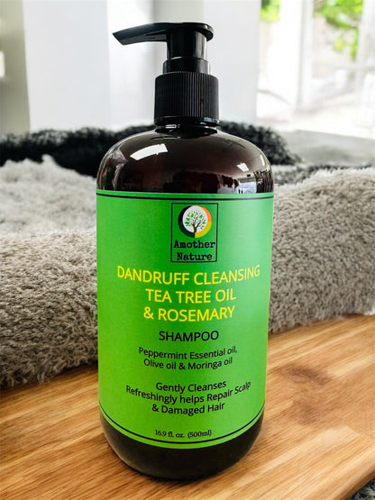 Dandruff Cleansing Tea Tree Oil & Rosemary -Shampoo -(6 Pieces) @ $4.75/each