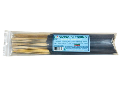 Diving Blessing Incense -Fresh Hand Made (85-100 Sticks per Pack)- (4 Packs) @ $2.99/pack