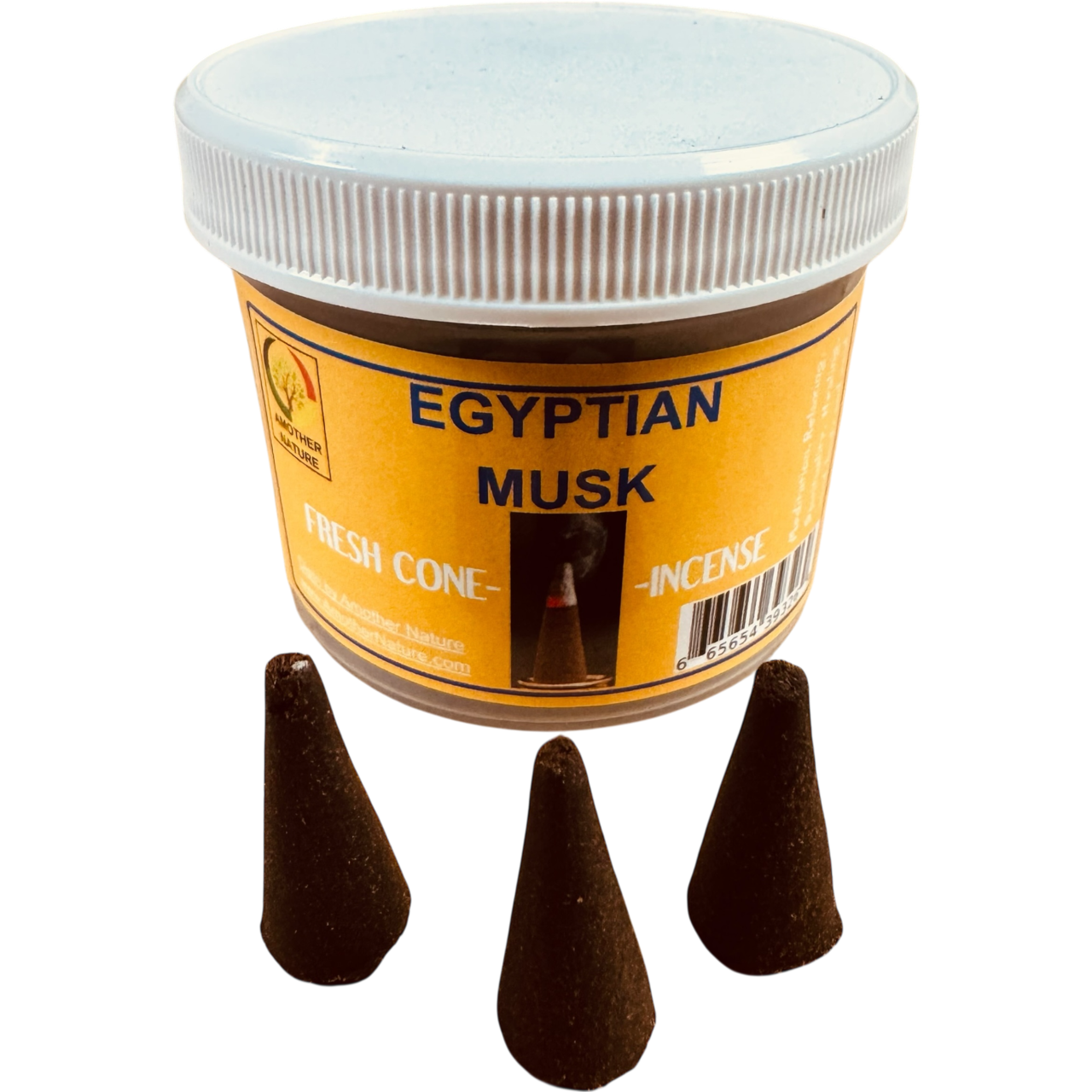 Egyptian Musk Cone Incense (4 Jars) @ $2.99/each