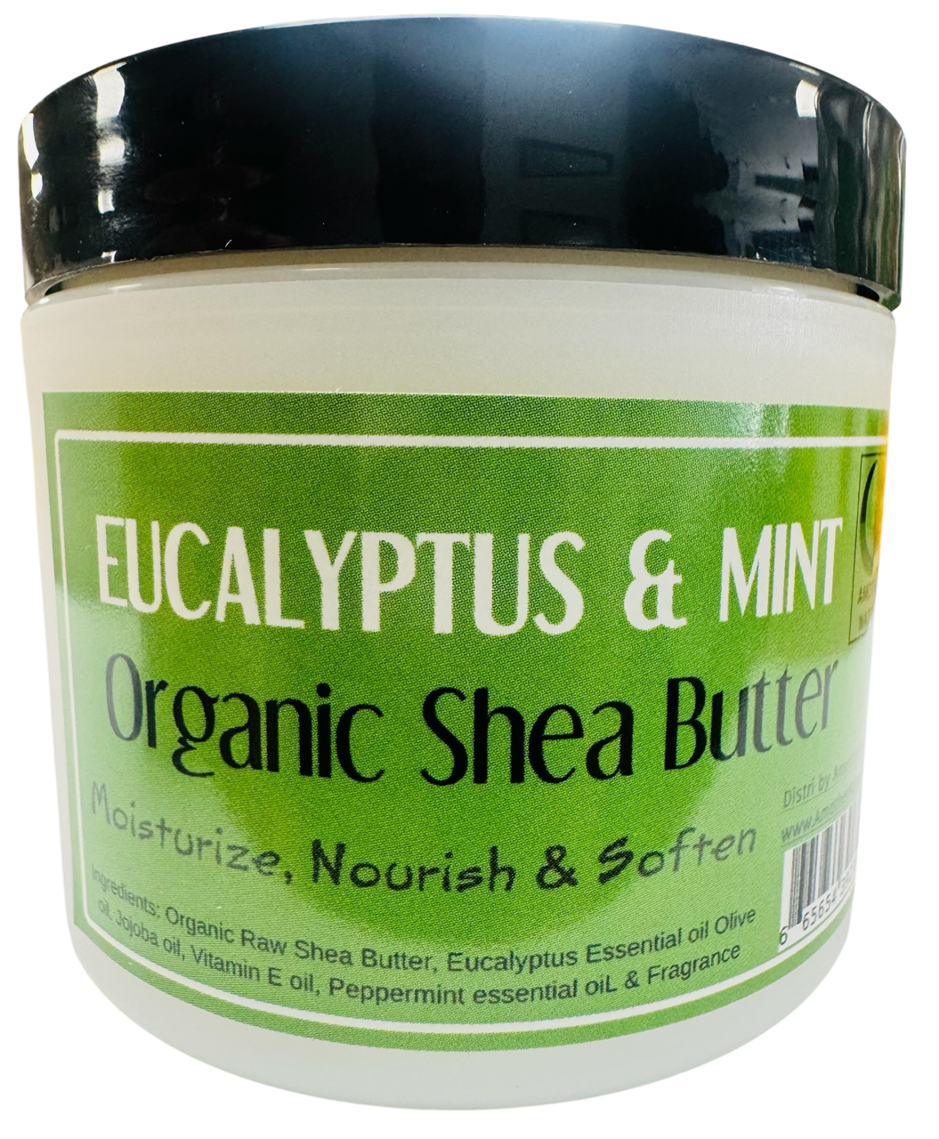 Eucalyptus & Mint -Organic Shea Butter Whipped -(6 Pieces) @ $4.75/each
