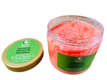 Exfoliating Shea Butter Body Scrub -(6 Pieces) @ $4.75/each