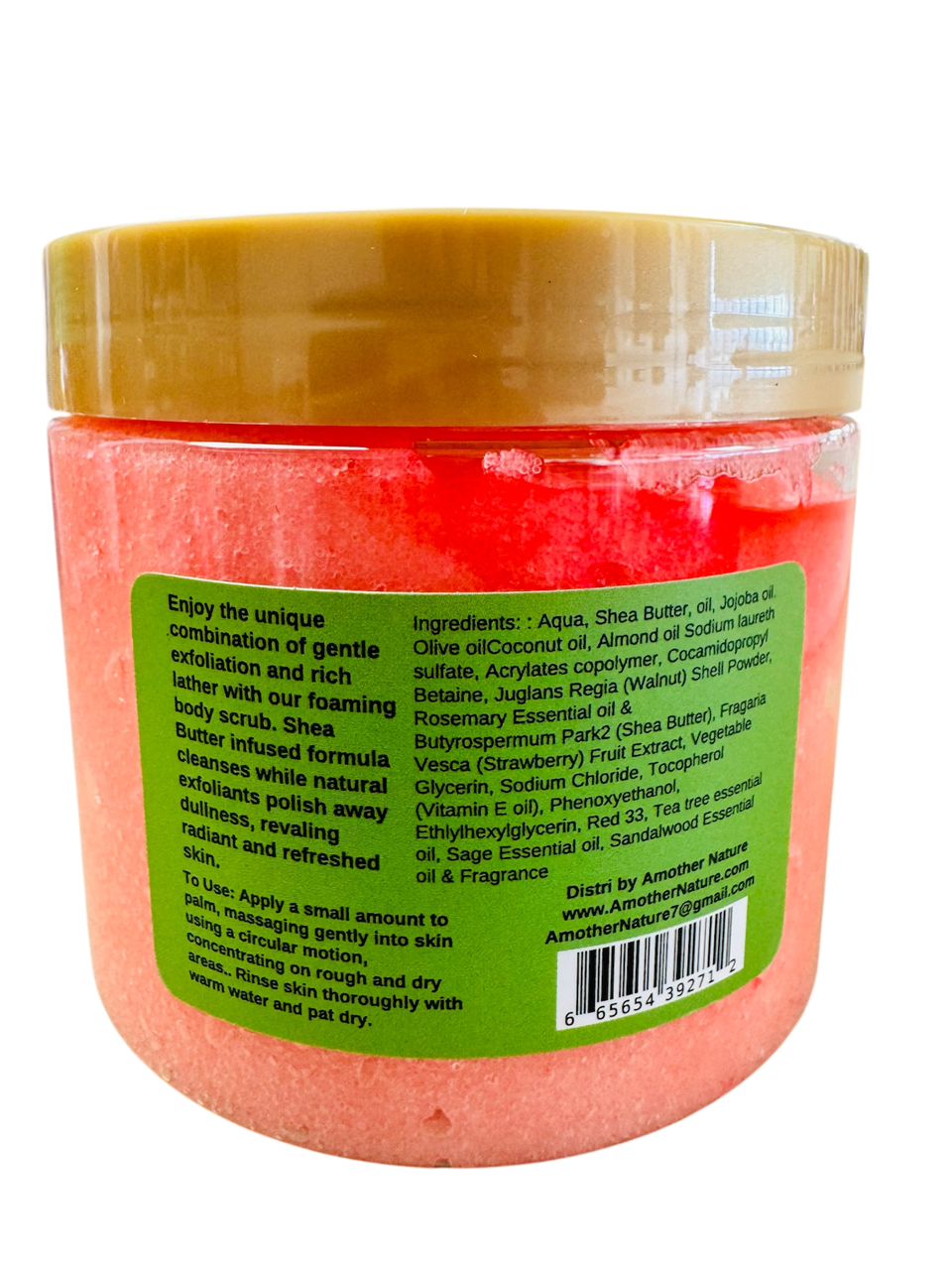 Exfoliating Shea Butter Body Scrub -(6 Pieces) @ $4.75/each