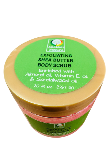 Exfoliating Shea Butter Body Scrub -(6 Pieces) @ $4.75/each