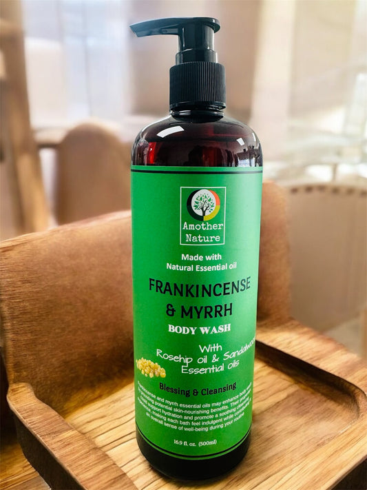 Frankincense & Myrrh -Body Wash Infuse Rosehip Oil & Sandalwood Essential oil -(6 Pieces) @ $4.75/each
