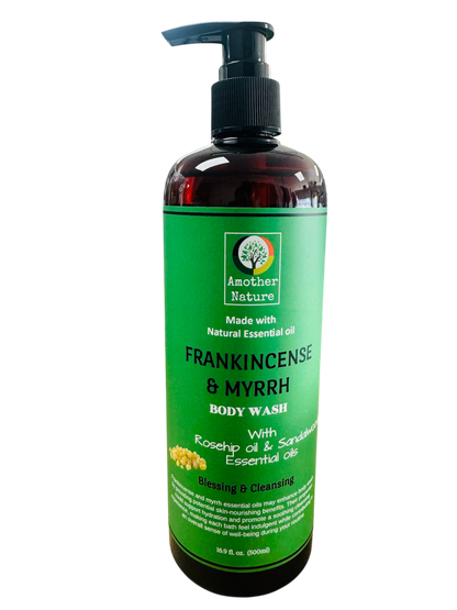 Frankincense & Myrrh -Body Wash Infuse Rosehip Oil & Sandalwood Essential oil -(6 Pieces) @ $4.75/each