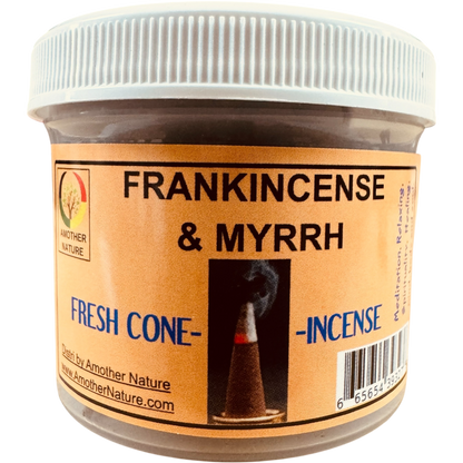 Frankincense & Myrrh Cone Incense (4 Jars) @ $2.99/each