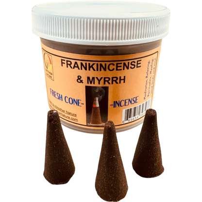 Frankincense & Myrrh Cone Incense (4 Jars) @ $2.99/each