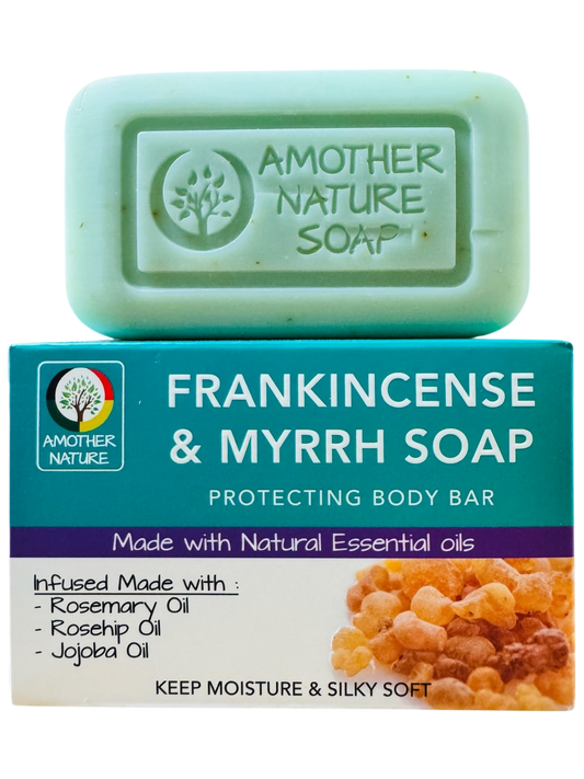 Frankincense & Myrrh Soap -Protecting Body Bar -(6 Pieces)