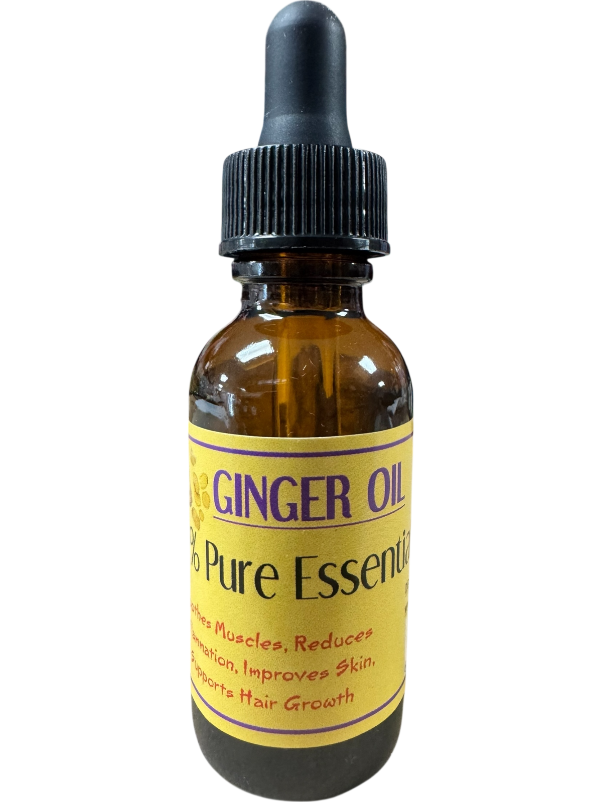 Ginger Essential oil 1 oz size -(4 Pieces) @ $5.99/each
