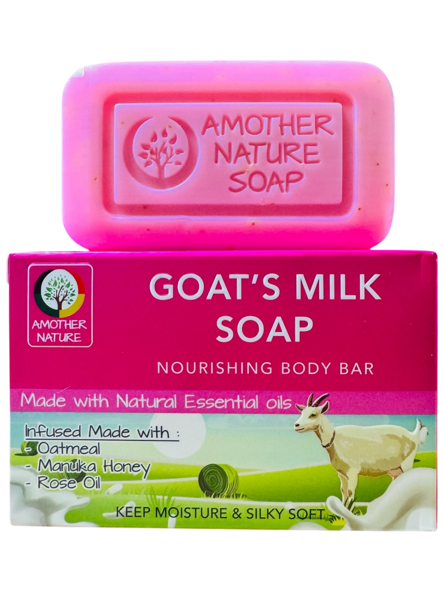 Goat's Milk Soap -Nourishing Body Bar -(6 Pieces)