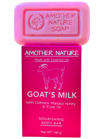 Goat's Milk Soap -Nourishing Body Bar -(6 Pieces)