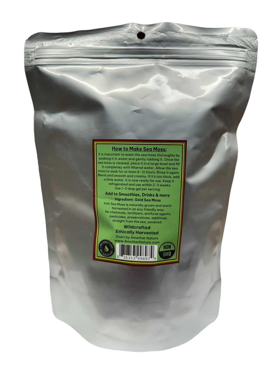 Wildcrafted Gold Irish Sea Moss Organic