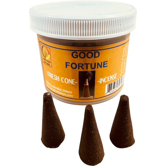 Good Fortune Cone Incense (4 Jars) @ $2.99/each