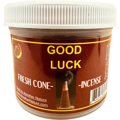 Good Luck Cone Incense (4 Jars) @ $2.99/each