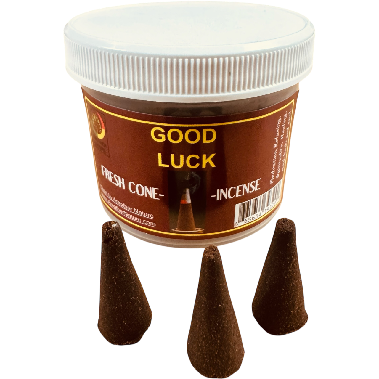 Good Luck Cone Incense (4 Jars) @ $2.99/each