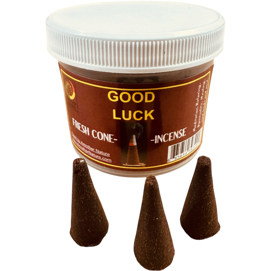 Good Luck Cone Incense (4 Jars) @ $2.99/each