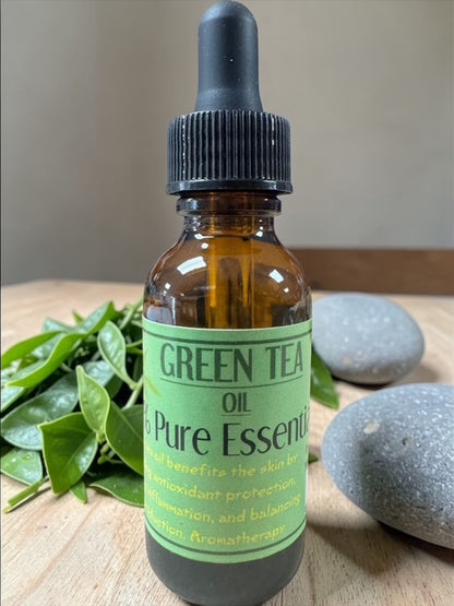Green Tea Essential Oil 1 oz size -(4 Pieces) @ $9.99/each
