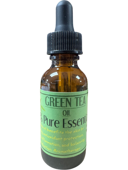 Green Tea Essential Oil 1 oz size -(4 Pieces) @ $9.99/each