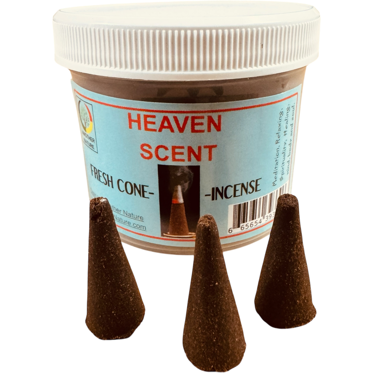 Heaven Scent Cone Incense (4 Jars) @ $2.99/each