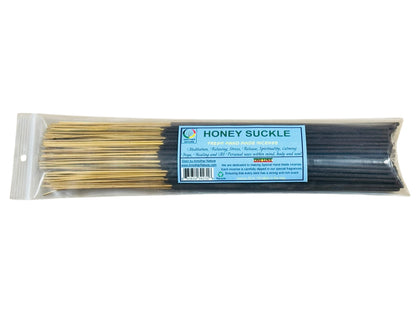 Honey Suckle Incense -Fresh Hand Made (85-100 Sticks per Pack)- (4 Packs) @ $2.99/pack