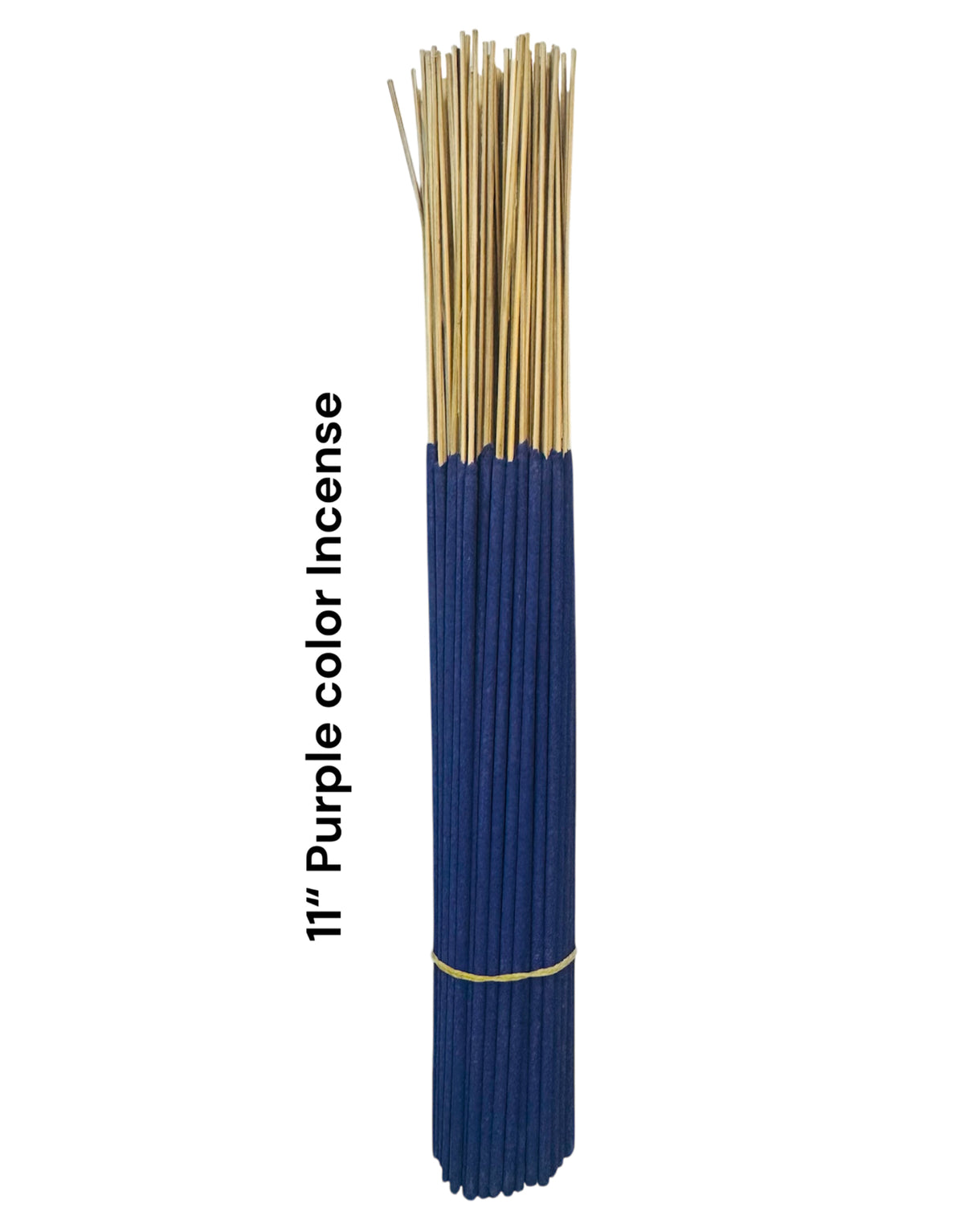 Unscented Incense Sticks 11" (Purple Color) (1 Case)