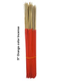 Unscented Incense Sticks 11" (Orange Color) (1 Case)