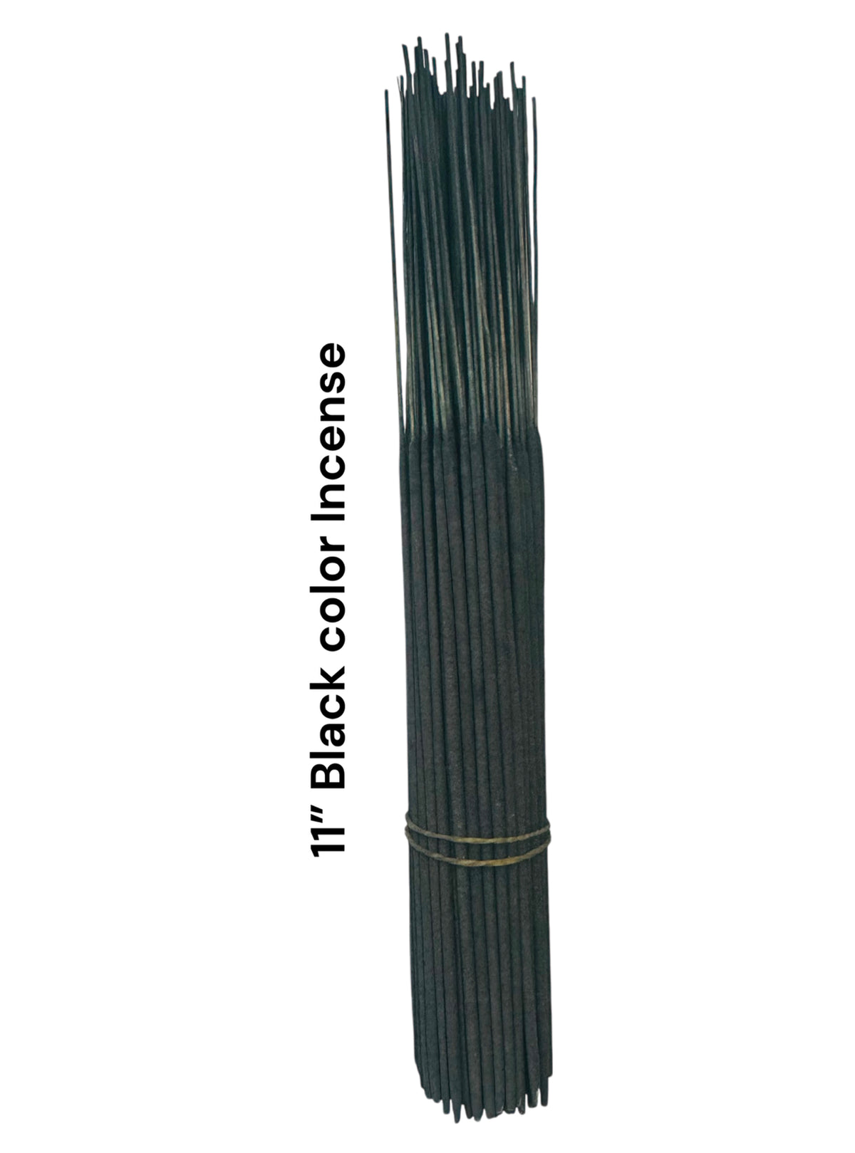 Unscented Incense Sticks 11" (Black Color) (1 Case)