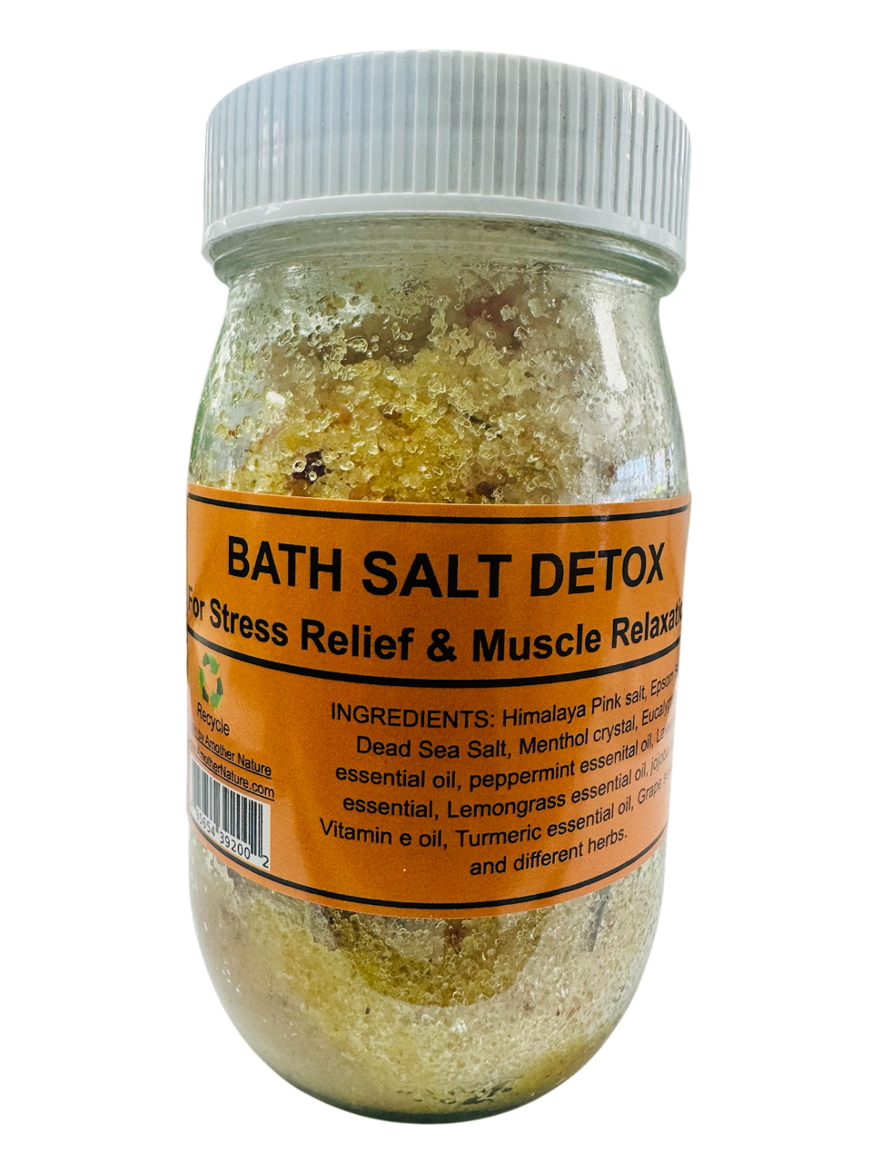 Bath Salt Detox- For Stress Relief & Muscle Relaxation -(6 Pieces) @ $7.75/each