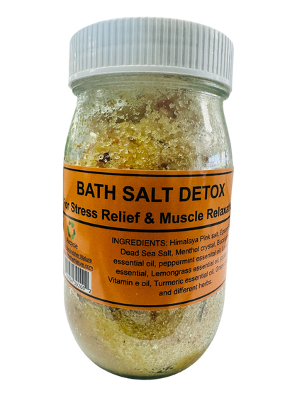 Bath Salt Detox- For Stress Relief & Muscle Relaxation -(6 Pieces) @ $7.75/each