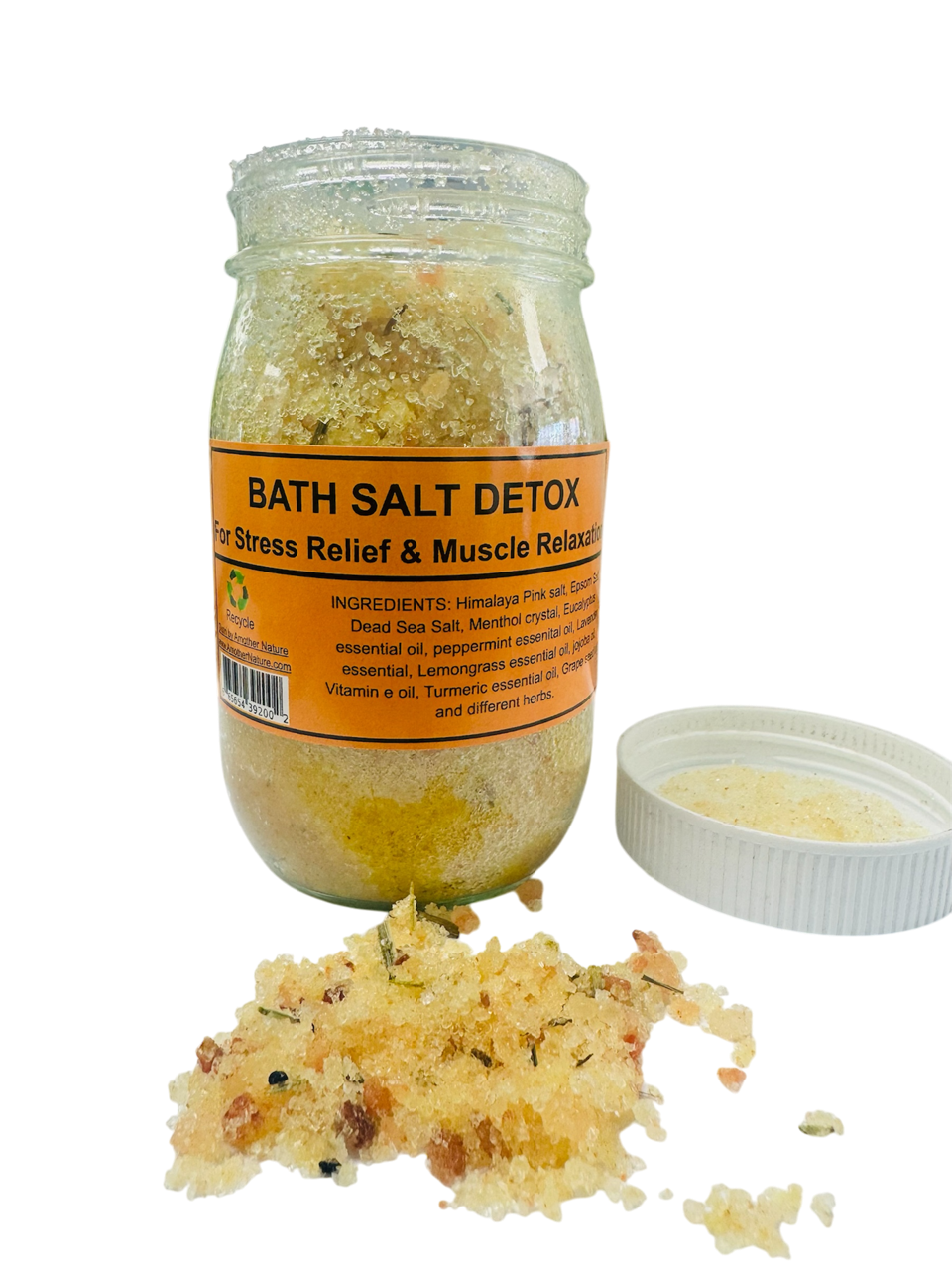 Bath Salt Detox- For Stress Relief & Muscle Relaxation -(6 Pieces) @ $7.75/each