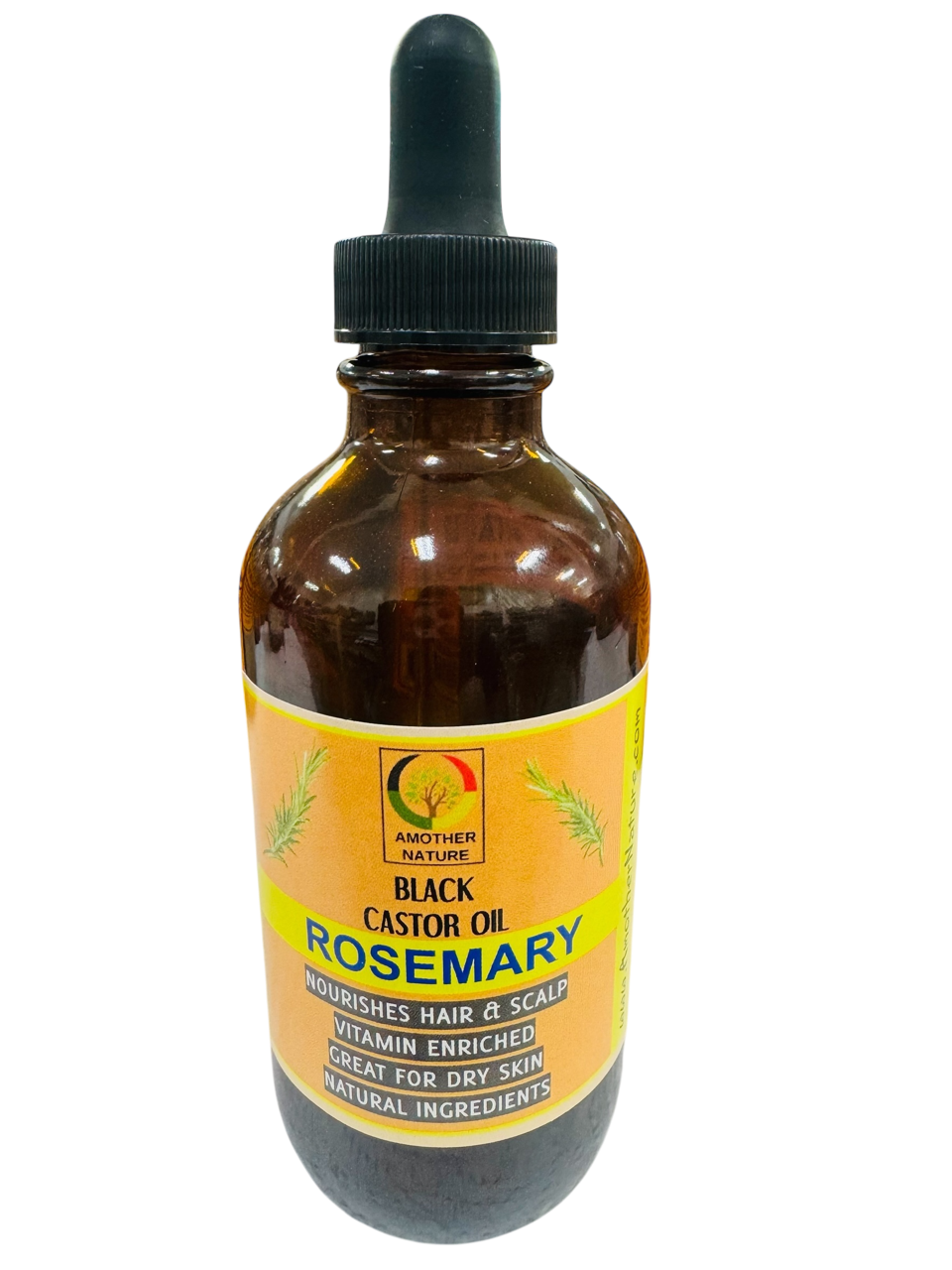 Rosemary Black Castor Oil -(6 Pieces) @ $6.75/each