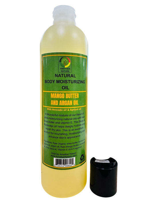 Mango Butter & Argan oil- Natural Body Moisturizing oil -(6 Pieces) @ $6.75/each (Copy) (Copy)