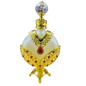 30ml Fancy Gold Traditional Antique Style Bottle -(6 Bottles) @ $6.50/each