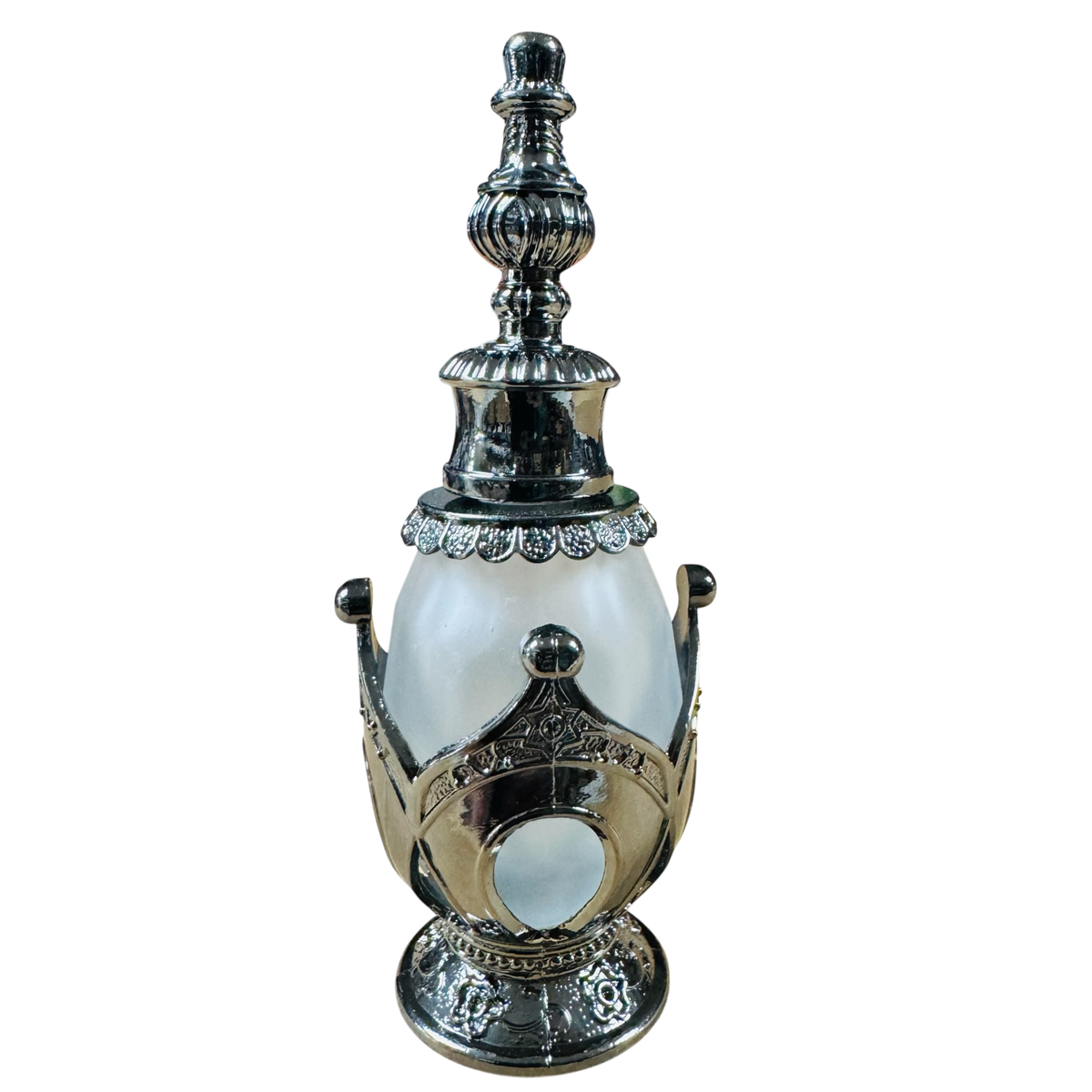30ML Fancy Gray Traditional Antique Style Bottle -(6 Bottles) @ $5.50/each