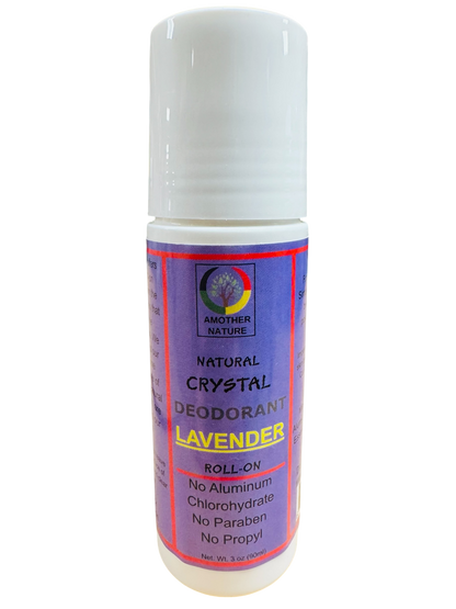 Lavender Roll On -Natural Deodorant- (6 Pieces) @ $4.75/each