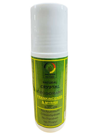 Frankincense & Myrrh Roll On Natural Deodorant- (6 Pieces) @ $4.75/each
