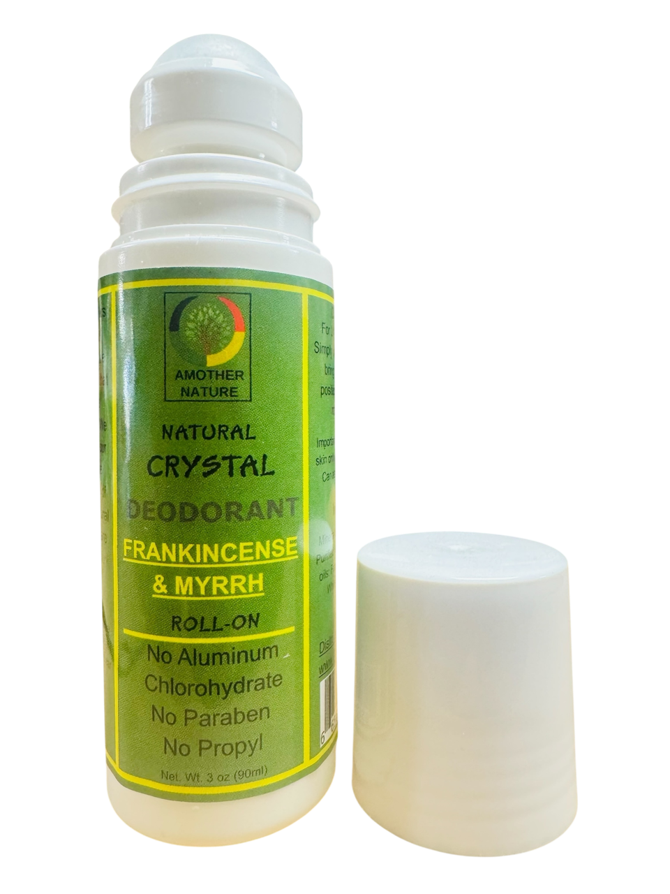 Frankincense & Myrrh Roll On Natural Deodorant- (6 Pieces) @ $4.75/each