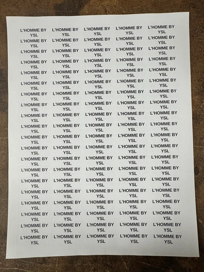 Label Size (1.5 x .5 inch ) 100 labels