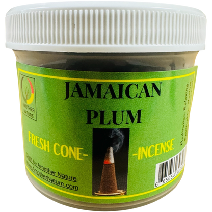 Jamaican Plum Cone Incense (4 Jars) @ $2.99/each