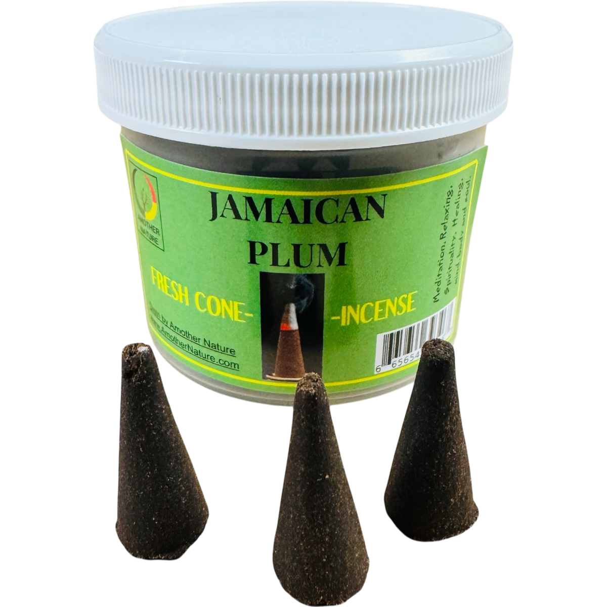 Jamaican Plum Cone Incense (4 Jars) @ $2.99/each