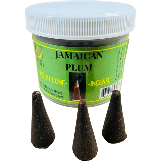 Jamaican Plum Cone Incense (4 Jars) @ $2.99/each