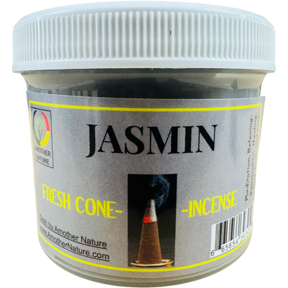 Jasmin Cone Incense (4 Jars) @ $2.99/each