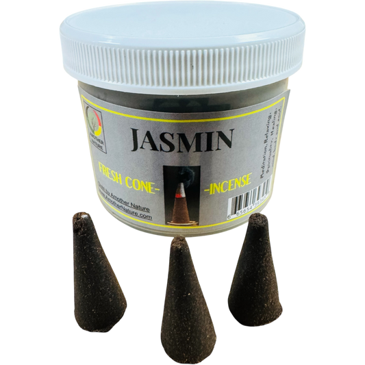 Jasmin Cone Incense (4 Jars) @ $2.99/each