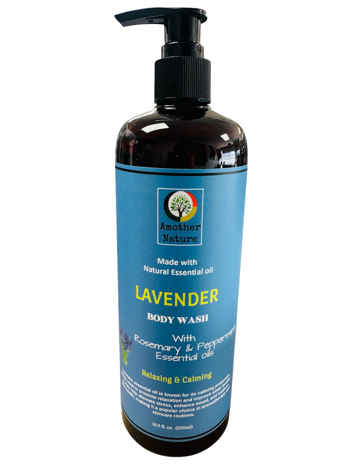 Lavender -Body Wash Infuse with Rosemary & Peppermint Essential oil -(6 Pieces) @ $4.75/each